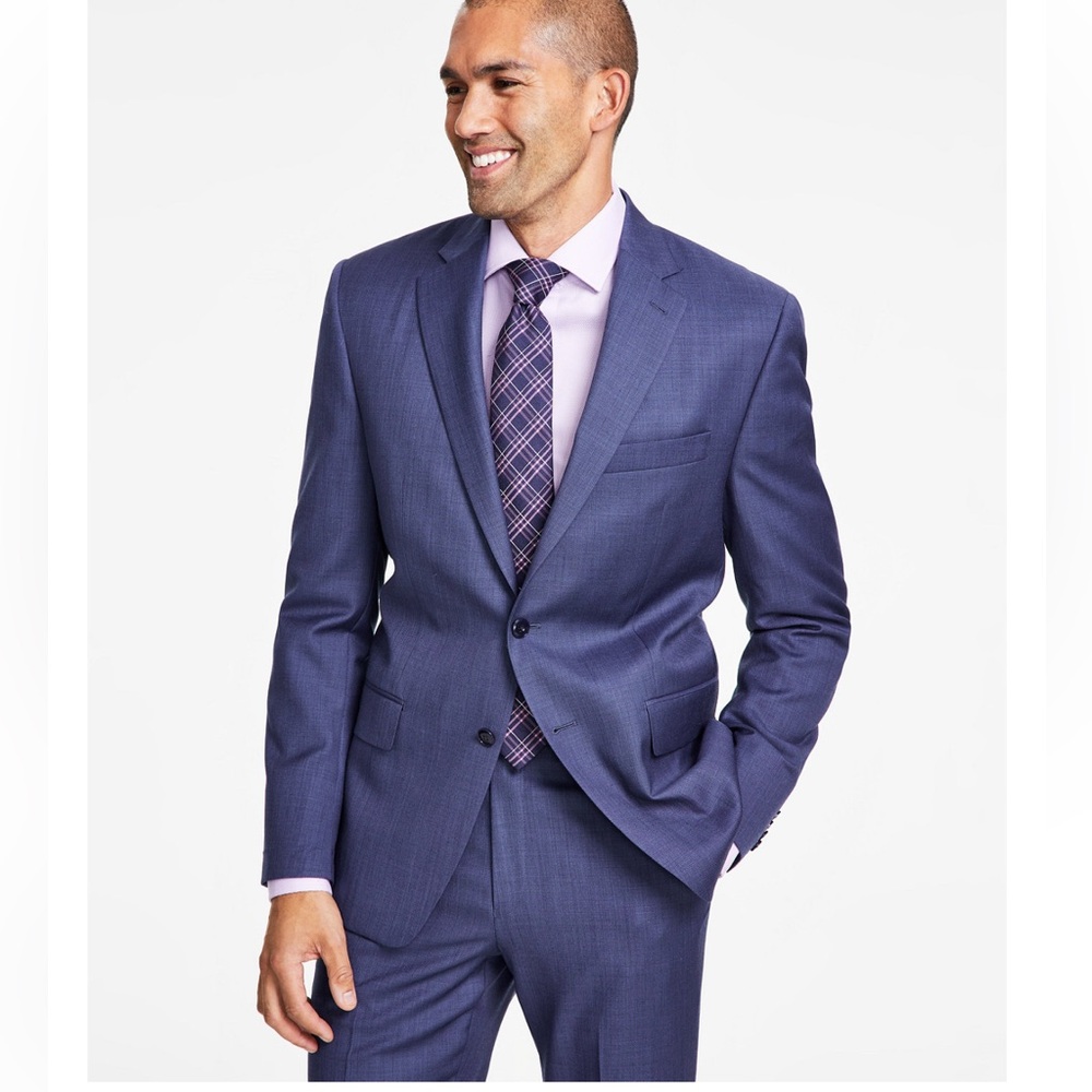 Michael Kors Collection Classic Blue Suit